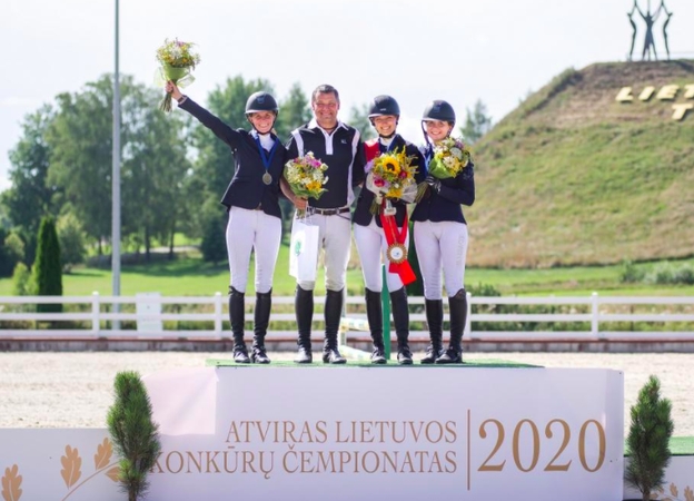Lietuvos konkūrų čempionatas: pagrindinėje rungtyje – daugkartinio čempiono triumfas