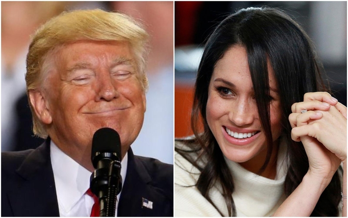 D. Trumpas persigalvojo: Meghan yra labai miela