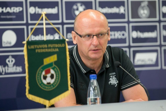 V. Urbonas: futbolo rinktinės sudėtis stabilizavosi