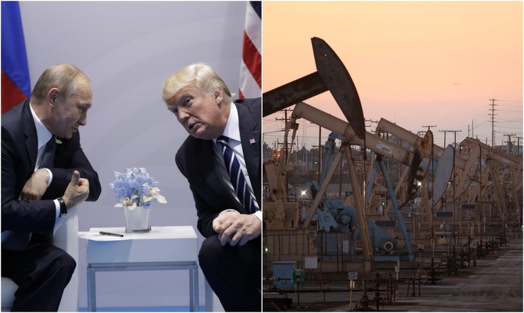 D. Trumpas ir V. Putinas pasveikino pasiektą OPEC+ susitarimą