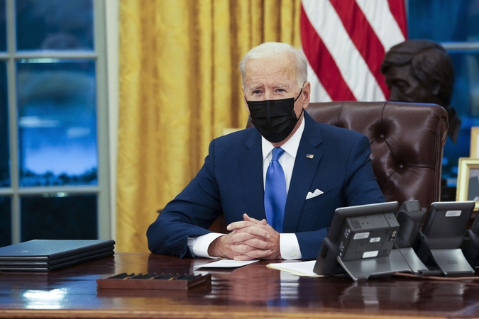 J. Bidenas: dėl savo padriko elgesio D. Trumpas neturėtų gauti slaptų žvalgybos ataskaitų