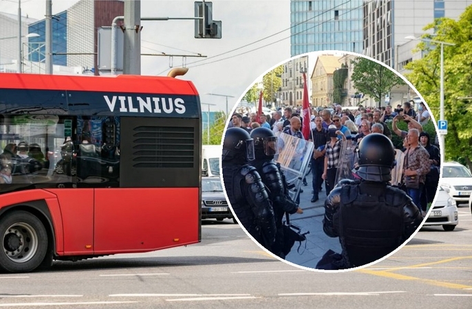 Vilniaus centre po neramumų atnaujinamas eismas