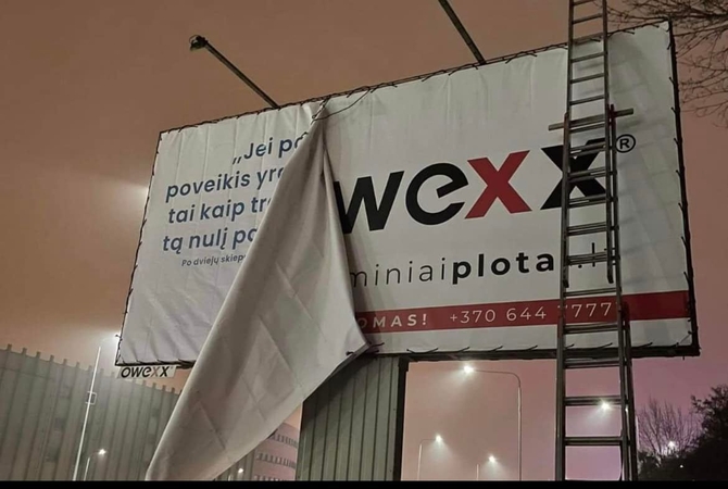 Vietoje skandalingo plakato Šiauliuose – skiepijimo skatinimo kampanija už 30 tūkst. eurų
