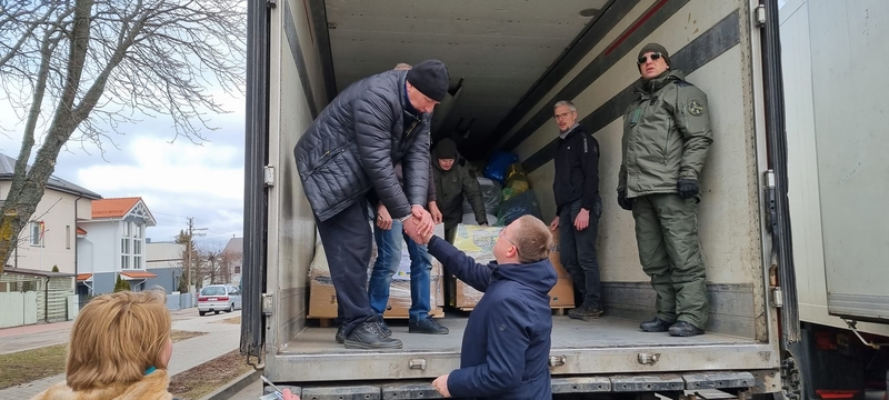 Palangiškiai tiesia pagalbos ranką miestui-partneriui Ukrainoje