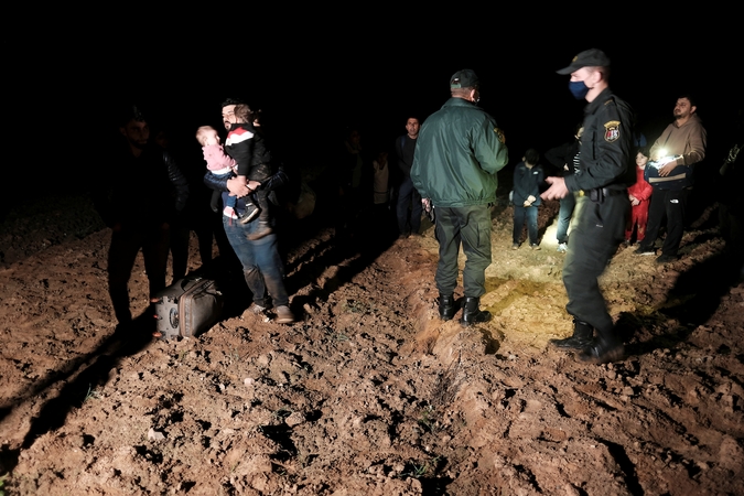 Latvijos pasieniečiai apgręžė 30 migrantų