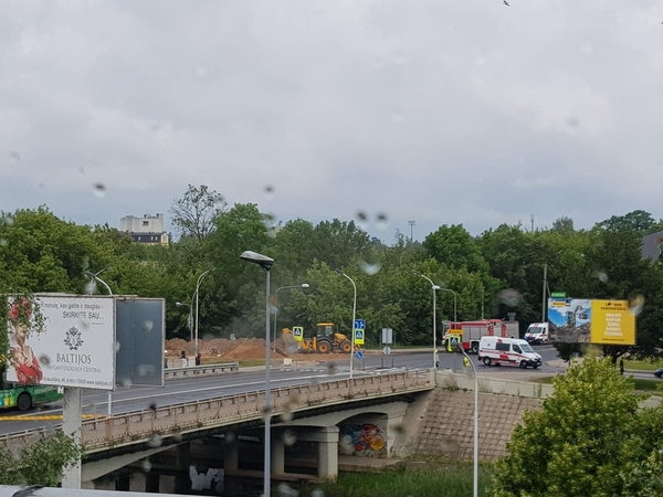 Sujudimas Panevėžyje: prakirstas dujotiekis, ribojamas eismas