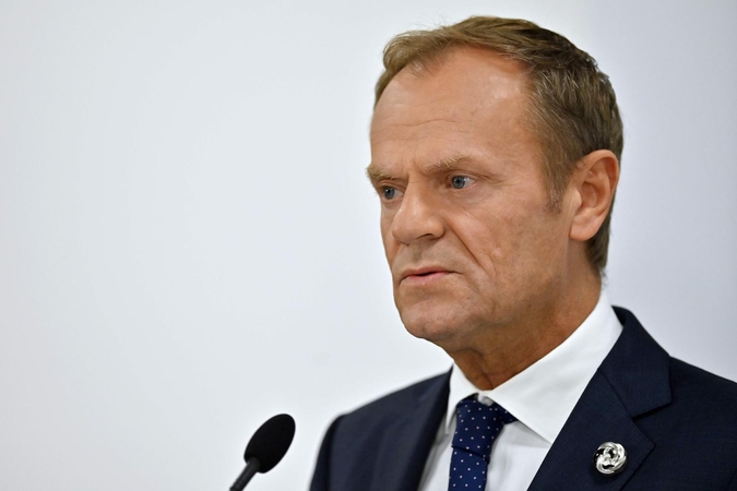 D. Tuskas tikisi, kad sprendimas dėl ES vadovų bus priimtas sekmadienį