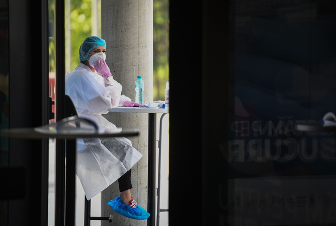 Estijoje per parą nustatyti septyni nauji COVID-19 atvejai