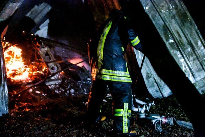 Tragedija Radviliškio rajone: gaisre žuvo žmogus