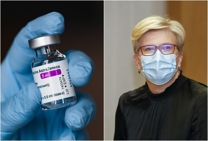 I. Šimonytė ramina: „AstraZeneca“ vakcina – saugi