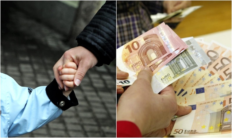 Parlamentarai spręs, ar nuo GPM atleisti vieną iš daugiavaikių tėvų