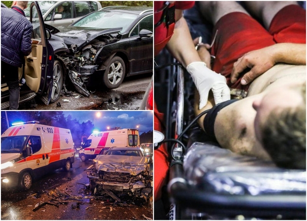 Nelaimės šalies keliuose tęsiasi: per savaitę žuvo trys žmonės, 108 – sužeisti