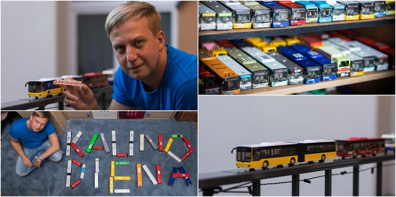 Kauniečio mokytojo kolekcijoje – autobusų parkas: man tai labai brangu