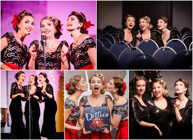 Grupė „The Ditties“ įtraukė į svingo siautulį: pristatė kalėdinę vinilo plokštelę