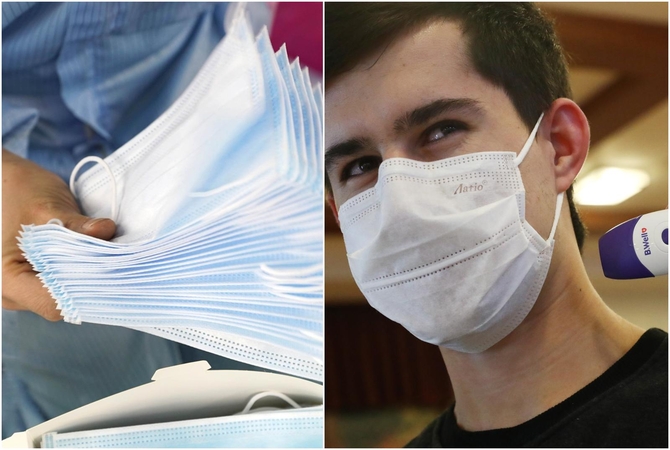 Ar medicininės kaukės gali apsaugoti nuo koronaviruso?