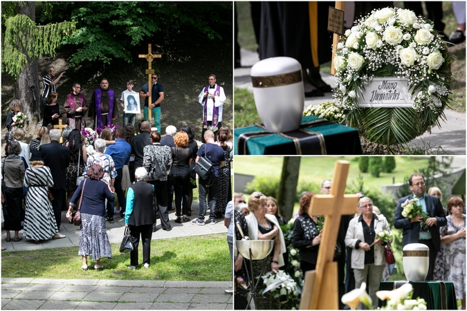 Menininkų kalnelyje amžinojo poilsio atgulė estrados legenda N. Paltinienė