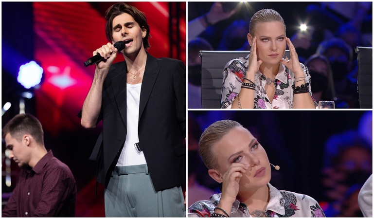 Išskirtinis prancūzo pasirodymas pakerėjo Jazzu: dainininkė braukė ašaras