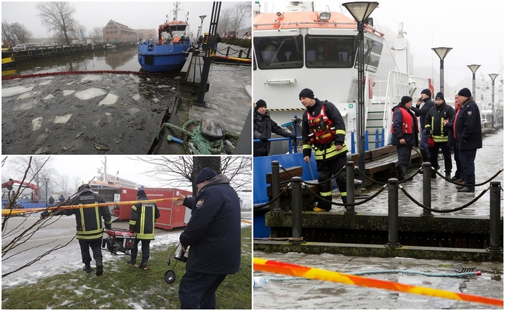 Klaipėda nusprendė kol kas neskelbti ekstremaliosios situacijos dėl taršos Danėje
