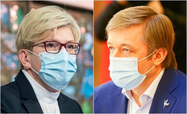 I. Šimonytė įvardijo, kodėl ignoruoja R. Karbauskį: negaliu atsakyti į kiekvieno žmogaus pretenzijas