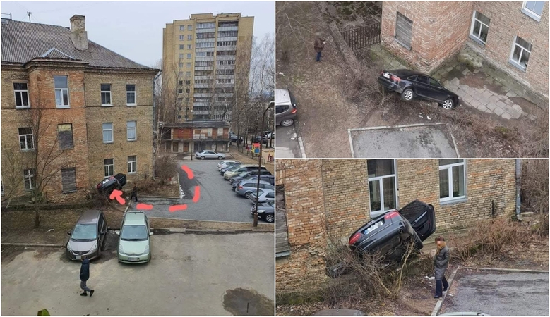 Iki „Audi“ skrydžio į namo sieną trūko nedaug: klausimų daugiau nei atsakymų