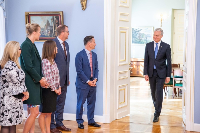 G. Nausėda: JAV – viena pagrindinių partnerių saugumo ir ekonominių santykių srityje