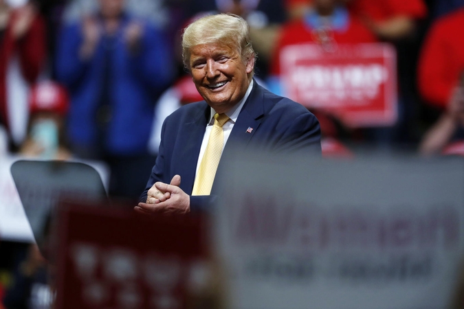 Rusija siekia padėti D. Trumpui laimėti 2020 metų prezidento rinkimus