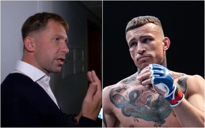 Po skandalo – A. Misiūno iššūkis E. Dragūnui: jei jis vyras, galime susitikti ringe
