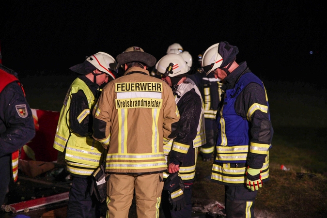 Tragedija Ganoje: susidūrus dviem autobusams žuvo 34 žmonės