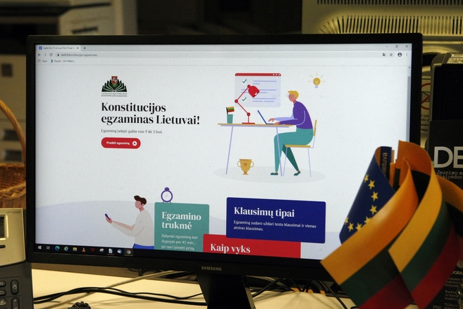 Ar šiemet vyks Konstitucijos egzaminas?