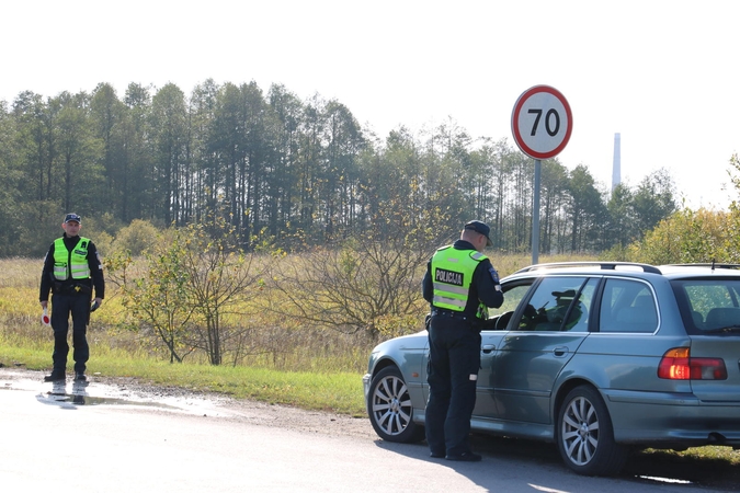 Savaitgalio reidai Alytuje: iš patikrintų 900 vairuotojų – apgirtę tik du 
