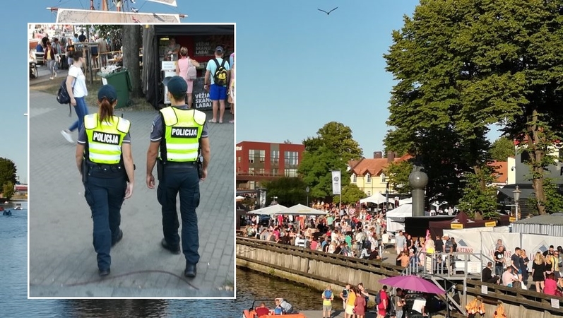 Jūros šventėje – saldumynų vagystė: padaryta apie 500 eurų žala
