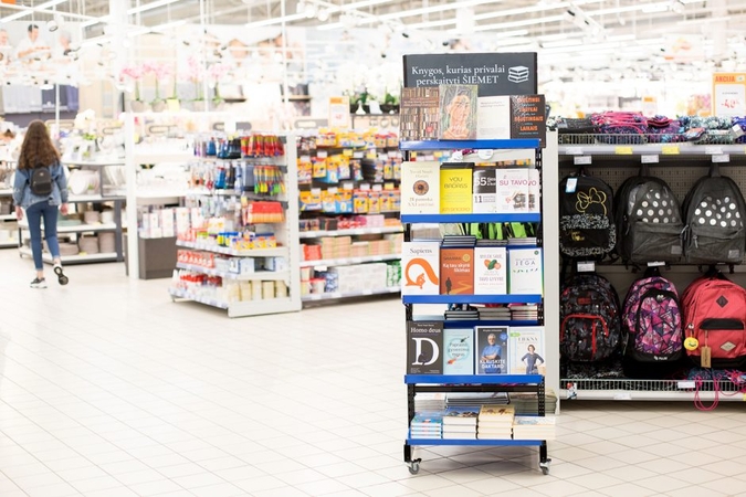 „Kesko Senukai“ : sprendimas prekiauti knygomis – pasiteisino
