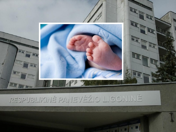 Į Panevėžio ligoninę paguldytas karštu skysčiu apsiplikęs kūdikis