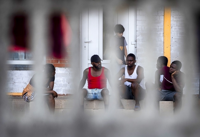 Premjerė apie migrantų krizę: situacija išlieka įtempta