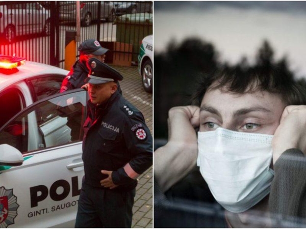 Karantinas nė motais: praėjusią parą nubausta virš šimto pažeidėjų