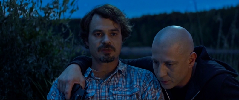 Filme „Naktinė žvejyba“ vaidinę aktoriai M. Repšys ir L. Pobedonoscevas tapo draugais