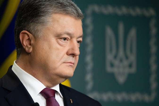 Buvęs Ukrainos prezidentas P. Porošenka užsikrėtė koronavirusu