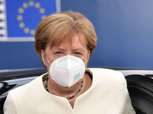 A. Merkel: ES derybos dėl ekonomikos gaivinimo plano gali būti bevaisės