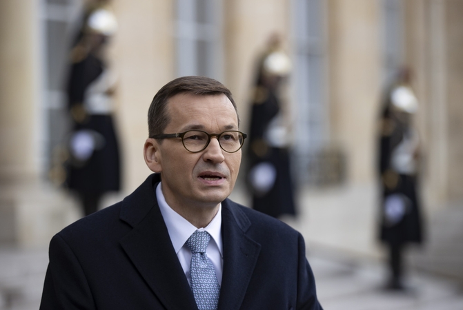 Lietuvoje vieši Lenkijos premjeras M. Morawieckis
