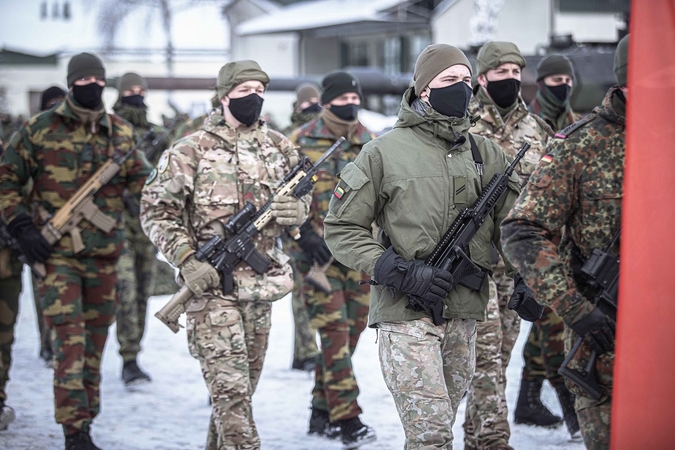 Rukloje pasikeitė NATO priešakinių pajėgų bataliono kovinės grupės vadas