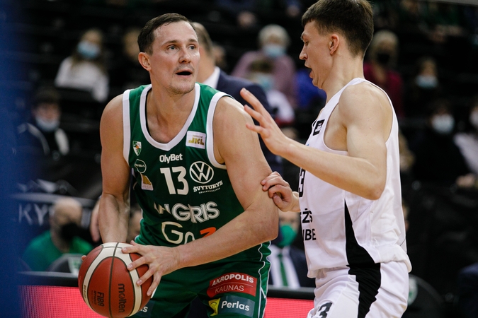 Džiugios naujienos „Žalgiriui“: pasveiko P. Jankūnas