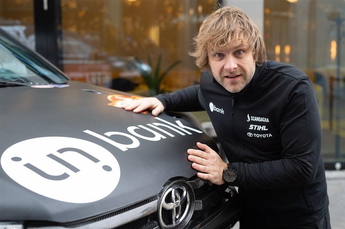 Ką bendro turi sportinis B. Vanago „Toyota Hilux“ ir motociklas?