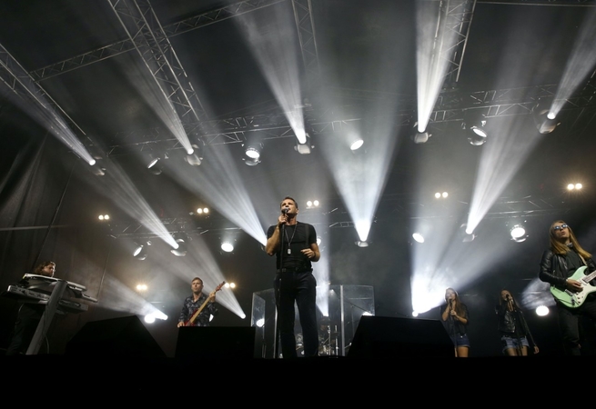 M. Mikutavičius griausmingai uždarė festivalį „Untold City“