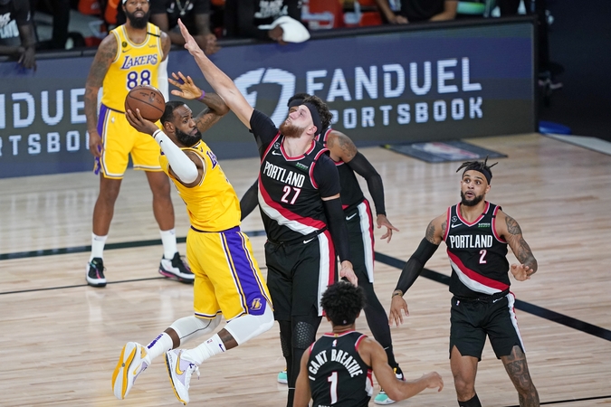 „Blazers“ dėl COVID-19 plitimo klube sustabdė treniruočių procesą