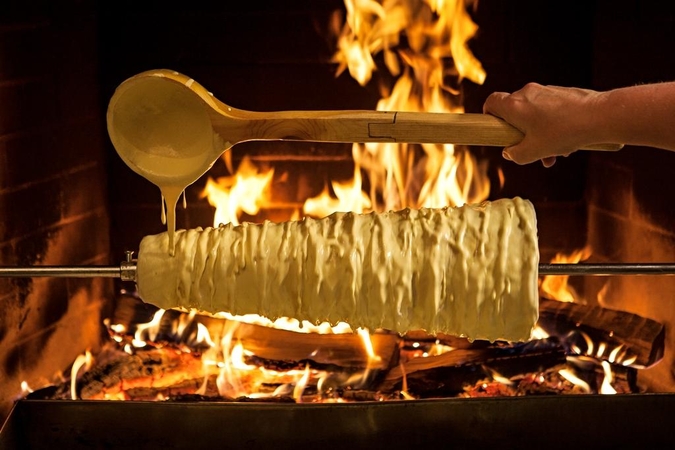 Geriausiu Lietuvos gastronominiu projektu paskelbtas šakotis