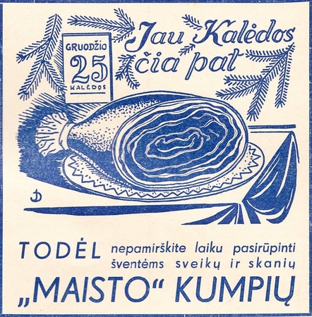 Kalėdos tarpukariu: be dovanų karštinės neapsieita