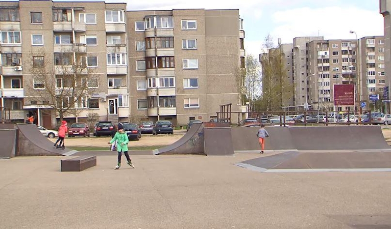 Savivaldybė atnaujino Pilaitės riedutininkų parką