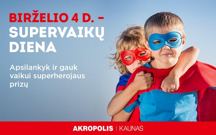 Supervaikų šeštadienis: smagios užduotys ir prizai