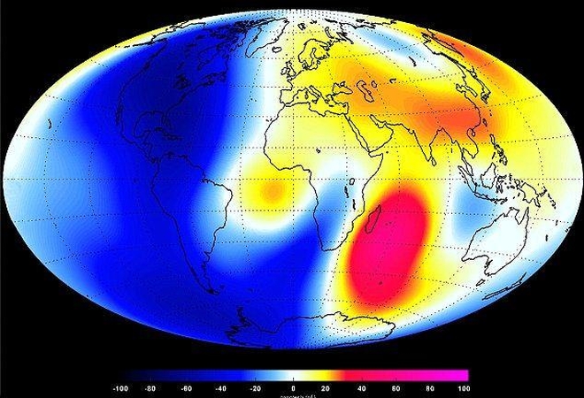  Žemės magnetinis laukas pradėjo silpti 10 kartų sparčiau