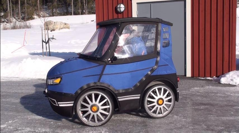 Švedas sukūrė dviratį-automobilį bet kokioms oro sąlygoms